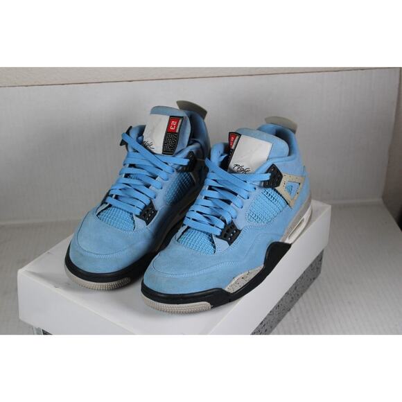 Air Jordan 4 CT8527-400 College Blue Retro Basketball Shoes size 11, W/ box main image 15